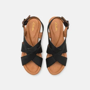 Retour gratuit en magasin. Clarks Elleri Rae – Sandales À Plateforme – Black 18