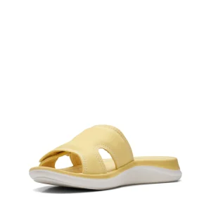 Clarks Glide Bay 2-D – Sandales De Bain – Yellow luxe soldes 11