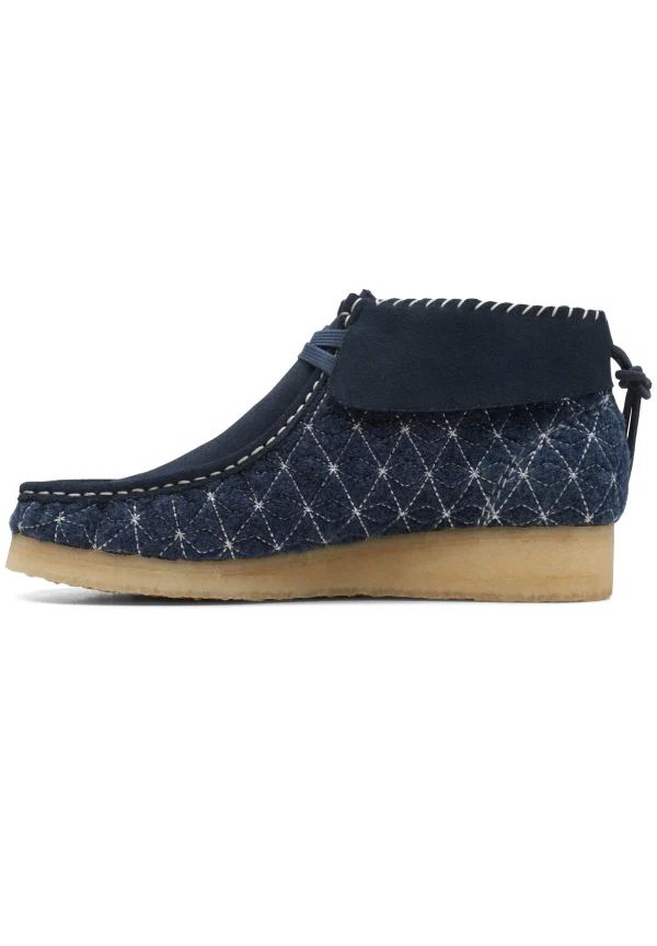 grande popularité Clarks Wallabee D – Boots À Talons – Dark Blue 1