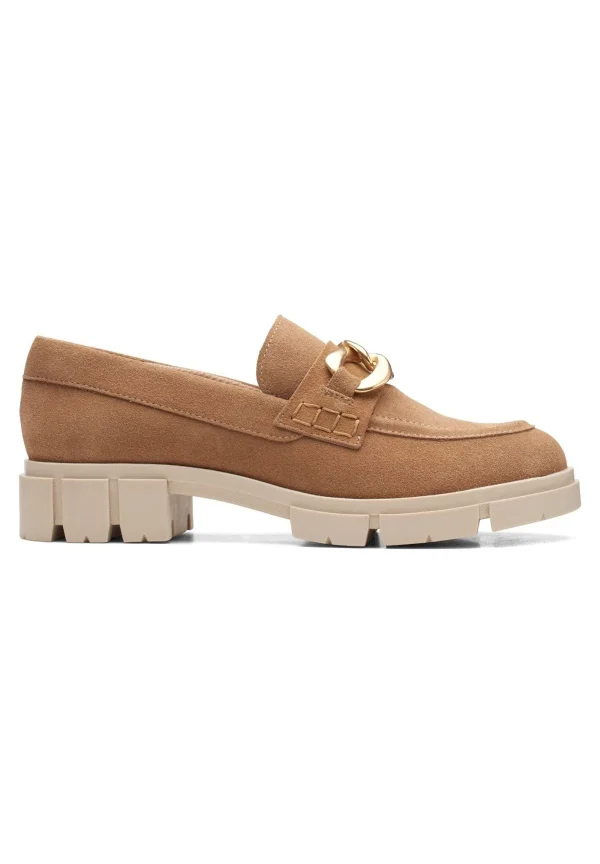 à prix promos Clarks Teala Trim – D – Mocassins – Brown 4