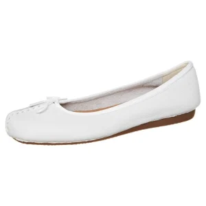 luxe soldes Clarks Freckle Ice – Ballerines – White 13