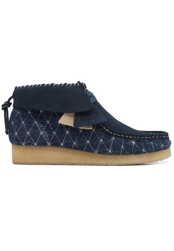 grande popularité Clarks Wallabee D – Boots À Talons – Dark Blue 9