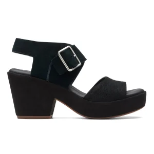 Clarks Kimmeihi Strap D – Sandales À Plateforme – Black Livraison gratuite 21