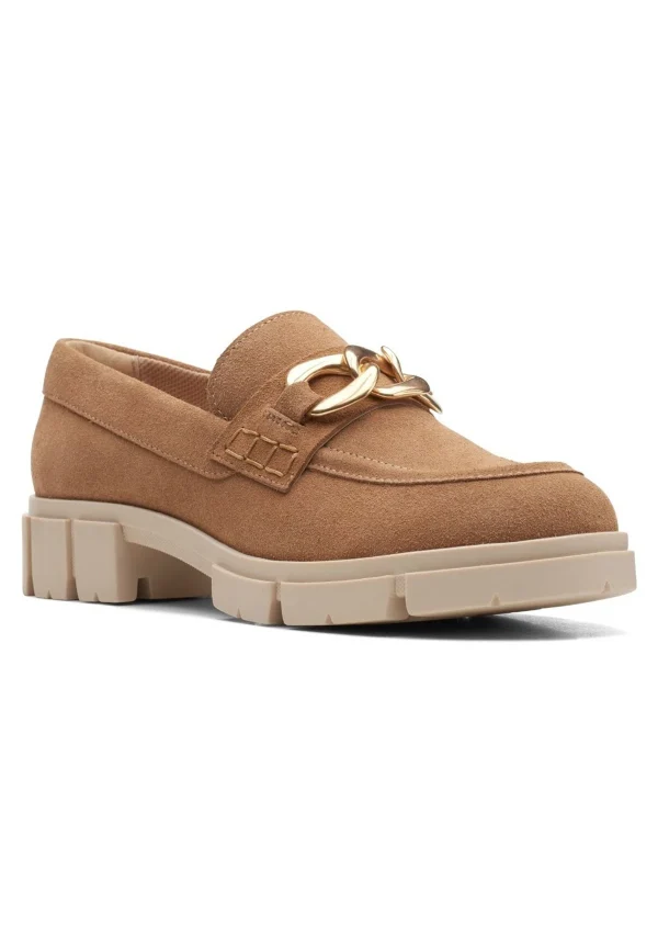 à prix promos Clarks Teala Trim – D – Mocassins – Brown 3