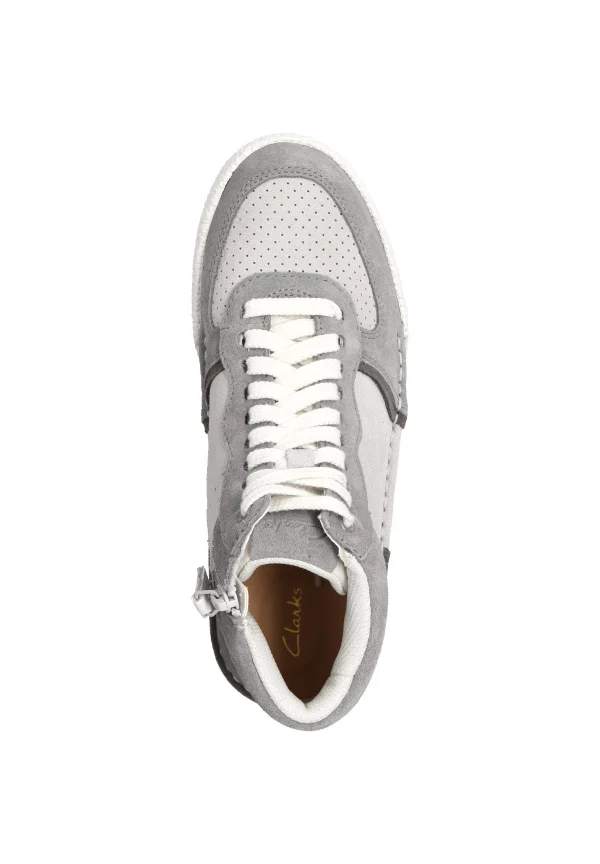 Clarks Originals Baskets Montantes – Grau en promotion 4