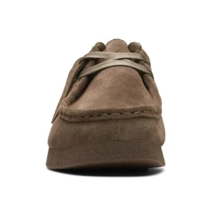 soldes en ligne Clarks Wallabeeevosh – D – Chaussures À Lacets – Olive Suede 14