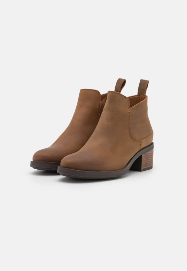 Clarks Memi Zip – Boots À Talons – Marron marques pas cher 4