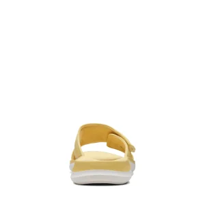 Clarks Glide Bay 2-D – Sandales De Bain – Yellow luxe soldes 17