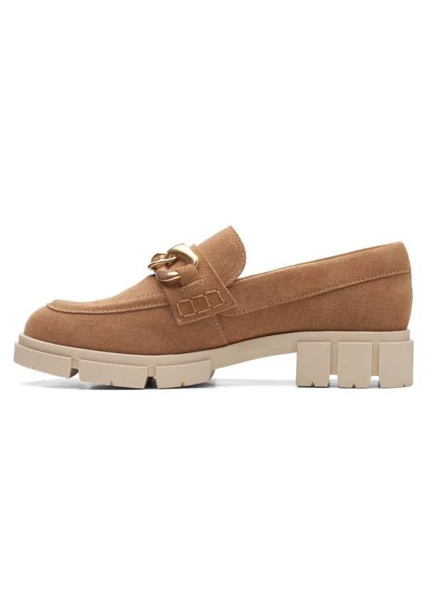 à prix promos Clarks Teala Trim – D – Mocassins – Brown 1