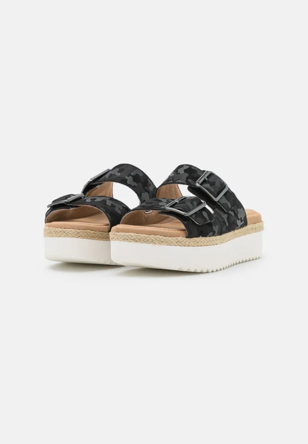 Clarks Lana Beach – Mules À Talons – Black Interest en ligne 4