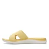 Clarks Glide Bay 2-D – Sandales De Bain – Yellow luxe soldes 20