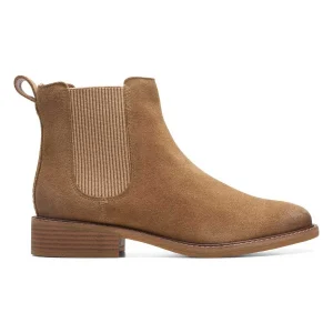 Clarks Cologne Arlo2 – Boots À Talons – Dark Sand Suede de garantie authentique 13