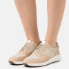 site officiel Clarks Un Rio Sprint – Baskets Basses – Beige Combiné 13