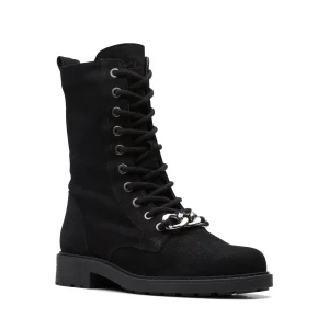 Clarks Bottines À Lacets – Black Acheter 19