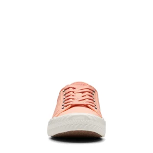 Clarks Roxby Lace – – Baskets Basses – Orange grande surprise 17