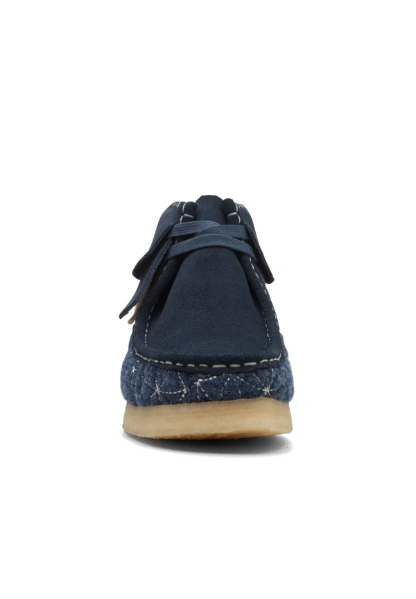 grande popularité Clarks Wallabee D – Boots À Talons – Dark Blue 7