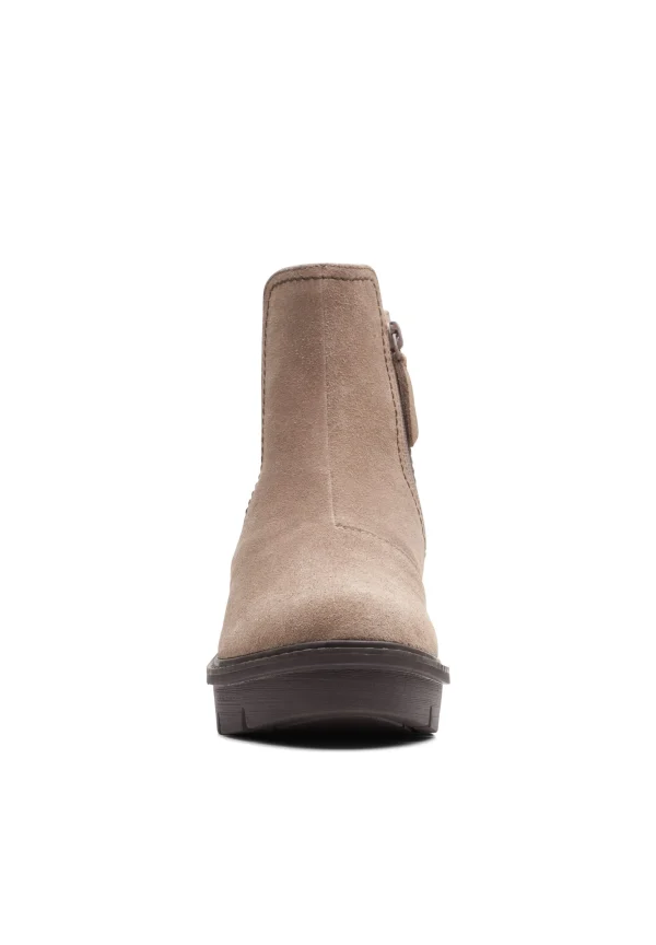 Clarks Airabell Move D – Boots À Talons – Beige Nouveau 7