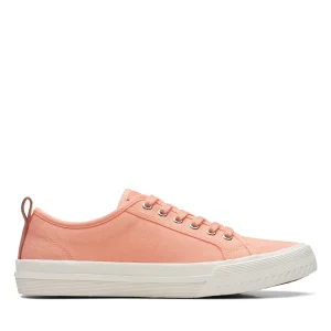 Clarks Roxby Lace – – Baskets Basses – Orange grande surprise 21