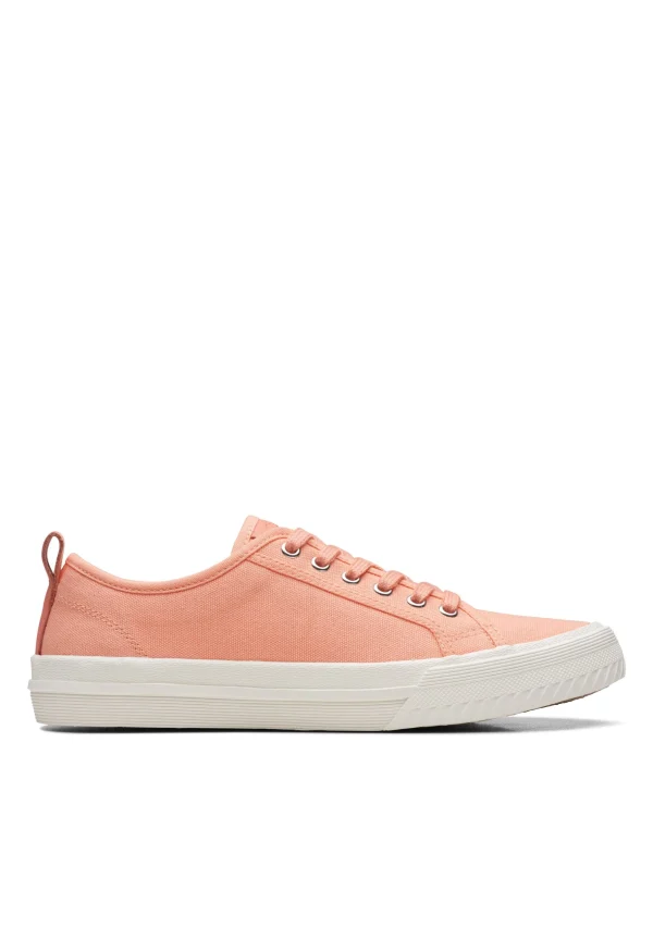 Clarks Roxby Lace – – Baskets Basses – Orange grande surprise 8