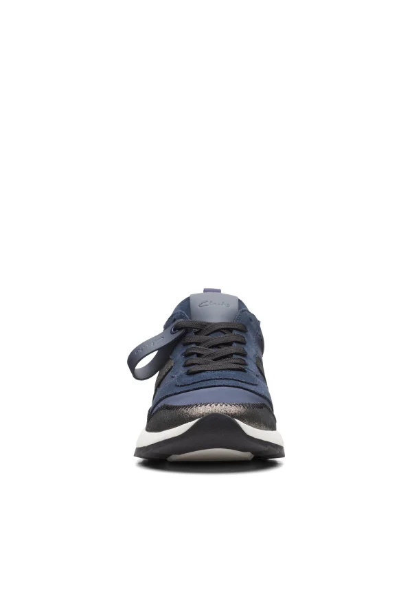 marque pas cher en ligne Clarks Baskets Basses – Blue 6