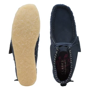 grande popularité Clarks Wallabee D – Boots À Talons – Dark Blue 14