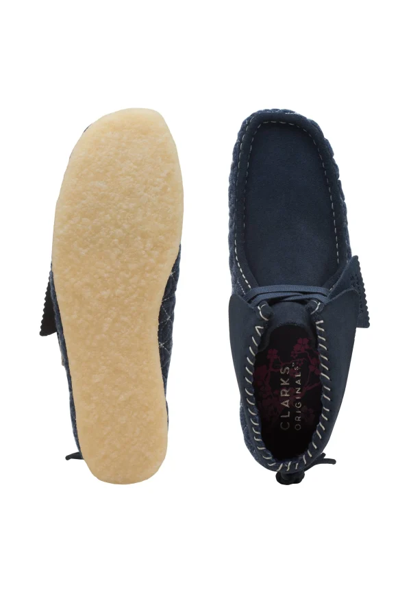 grande popularité Clarks Wallabee D – Boots À Talons – Dark Blue 4