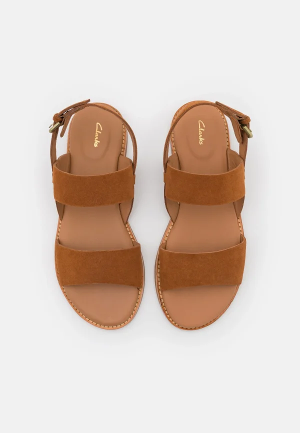 soldes luxe Clarks Karsea Strap – Sandales – Tan 7