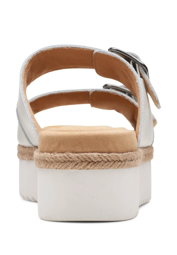 magasin en ligne france Clarks Lana Beach – Mules – White 5