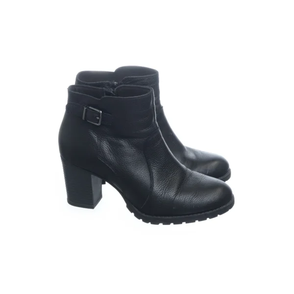 Clarks Heeled Boots Black SHOES-EU-39.5 Women qualité supérieure 1