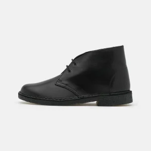 Clarks Originals Desert Boot – Boots À Talons – Black Polished luxe soldes 10