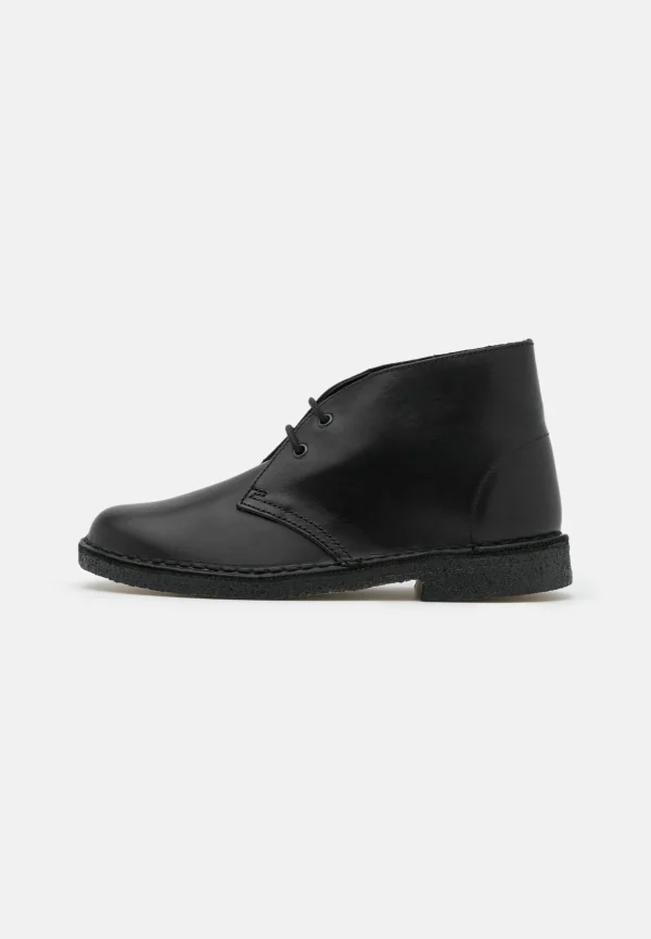 Clarks Originals Desert Boot – Boots À Talons – Black Polished luxe soldes 3