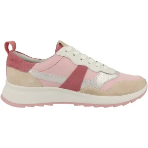 Clarks Baskets Basses – Pale Peach Combination Boutique 15