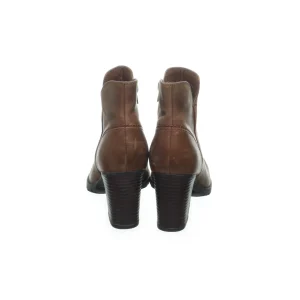 remise en ligne Clarks Heeled Boots Brown SHOES-EU-39.5 Women 13