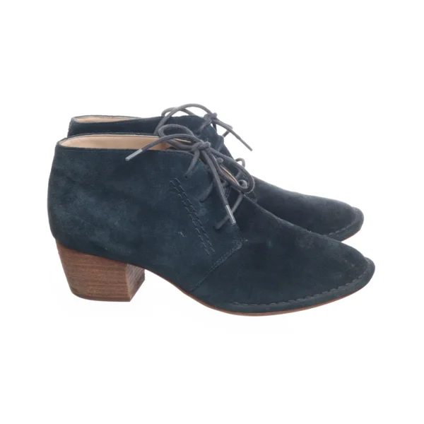 outlet Clarks Heeled Boots Blue SHOES-EU-40 Women 1