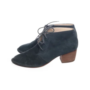 outlet Clarks Heeled Boots Blue SHOES-EU-40 Women 12