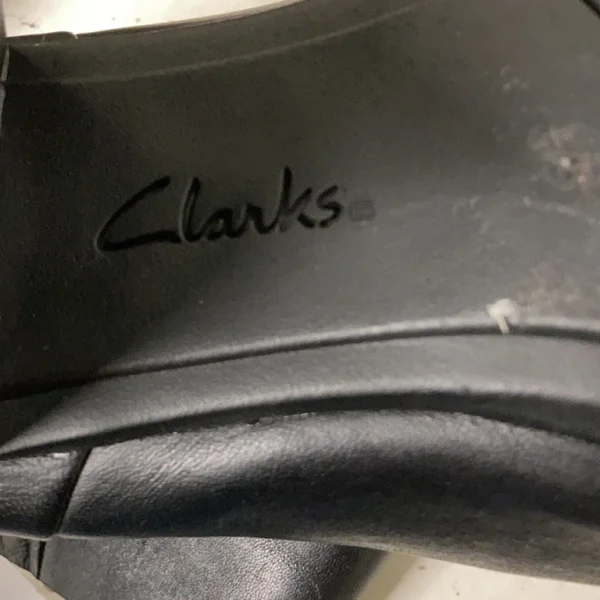 Clarks Heeled Boots Black SHOES-EU-43 Women Retour Gratuit 6