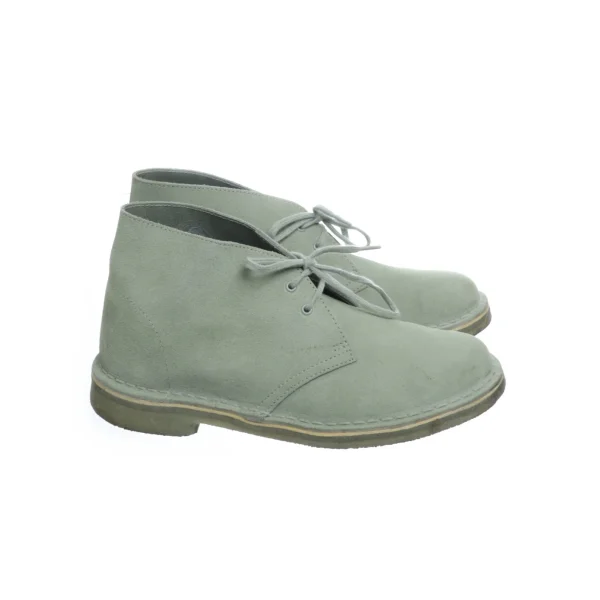 magasin france Clarks Laced Boots Green SHOES-EU-41 Women 1