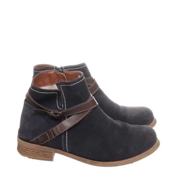 Clarks Ankle Boots Blue SHOES-EU-41 Women vente luxe pas cher 1