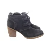 Clarks Heeled Boots Black SHOES-EU-41.5 Women soldes de Noël 17