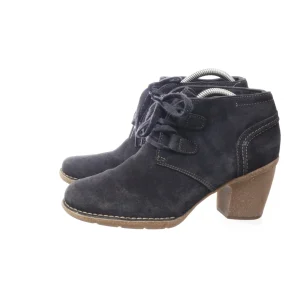 Clarks Heeled Boots Black SHOES-EU-41.5 Women soldes de Noël 12