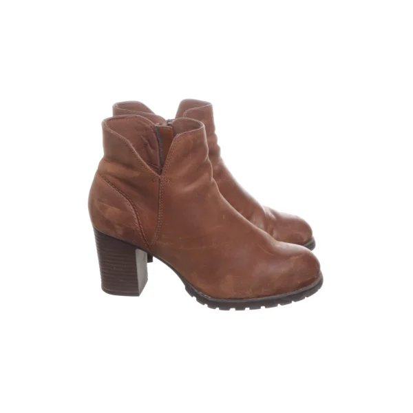 soldes pas cher Clarks Heeled Boots Brown SHOES-EU-37 Women 1