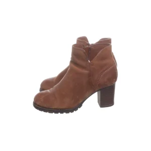 soldes pas cher Clarks Heeled Boots Brown SHOES-EU-37 Women 12